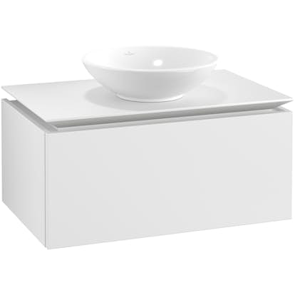 Tvättställsskåp Villeroy & Boch Legato Kompakt 800 med 1 Låda för Ytmonterat Tvättställ