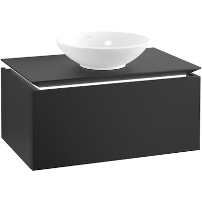 Tvättställsskåp Villeroy & Boch Legato Kompakt 800 med 1 Låda för Ytmonterat Tvättställ