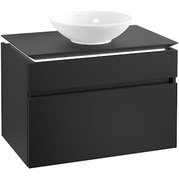 Tvättställsskåp Villeroy & Boch Legato 800 med 2 Lådor för Ytmonterat Tvättställ