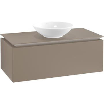 Tvättställsskåp Villeroy & Boch Legato Kompakt 1000 med 1 Låda för Ytmonterat Tvättställ