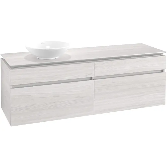 Tvättställsskåp Villeroy & Boch Legato 1600 med 4 Lådor för Fristående Tvättställ