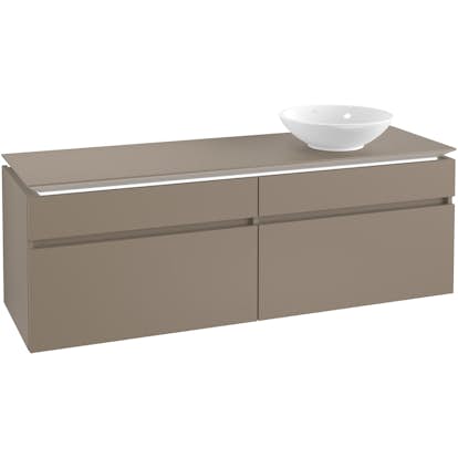 Tvättställsskåp Villeroy & Boch Legato 1600 med 4 Lådor för Fristående Tvättställ