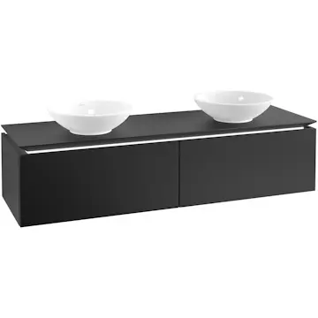 Tvättställsskåp Villeroy & Boch Legato Kompakt 1600 med 2 Lådor för Två Ytmonterade Tvättställ från Övriga V&B Serier