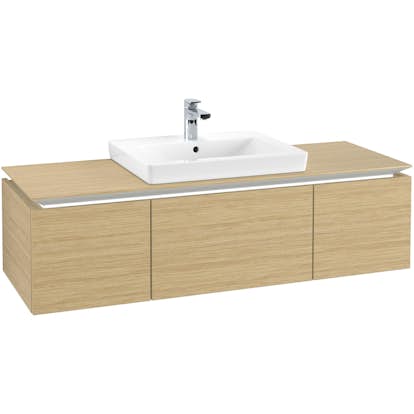 Tvättställsskåp Villeroy & Boch Legato Kompakt med 3 Lådor för Tvättställ