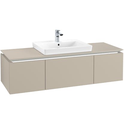 Tvättställsskåp Villeroy & Boch Legato Kompakt med 3 Lådor för Tvättställ