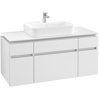 Tvättställsskåp Villeroy & Boch Legato med 5 Lådor för Ytmonterat Tvättställ från Finion & Memento