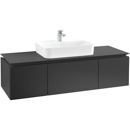 Tvättställsskåp Villeroy & Boch Legato Kompakt med 3 Lådor för Ytmonterat Tvättställ från Finion & Memento