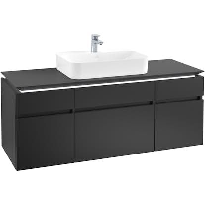 Tvättställsskåp Villeroy & Boch Legato med 5 Lådor för Ytmonterat Tvättställ från Finion & Memento