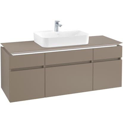 Tvättställsskåp Villeroy & Boch Legato med 5 Lådor för Ytmonterat Tvättställ från Finion & Memento