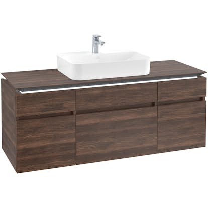 Tvättställsskåp Villeroy & Boch Legato med 5 Lådor för Ytmonterat Tvättställ från Finion & Memento