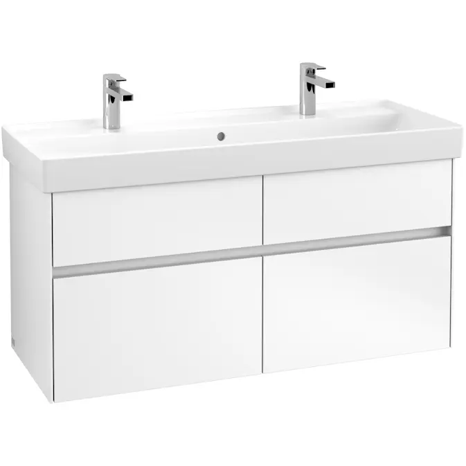 Tvättställsskåp Villeroy & Boch Collaro 115 cm med 4 Lådor för Inbyggt Skåpstvättställ