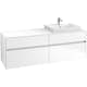 Tvättställsskåp Villeroy & Boch Collaro 160 cm med 4 Lådor för Ovanpåliggande Tvättställ
