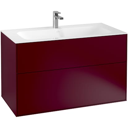 Tvättställsskåp Villeroy & Boch Finion med 2 Lådor för Inbyggt Tvättställ