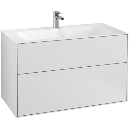 Tvättställsskåp Villeroy & Boch Finion med 2 Lådor för Inbyggt Tvättställ
