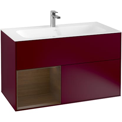 Tvättställsskåp Villeroy & Boch Finion med 2 Lådor och Hylla för Inbyggt Tvättställ