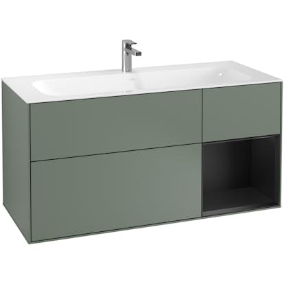 Tvättställsskåp Villeroy & Boch Finion med 3 Lådor och Hylla för Inbyggt Tvättställ
