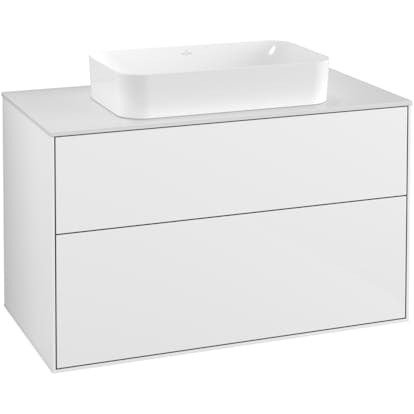 Tvättställsskåp Villeroy & Boch Finion med 2 Lådor och Bänkskiva för Fristående Tvättställ