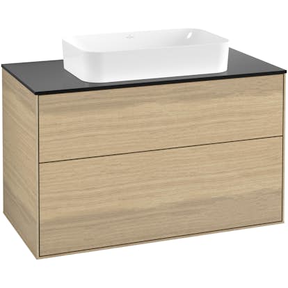 Tvättställsskåp Villeroy & Boch Finion med 2 Lådor och Bänkskiva för Fristående Tvättställ