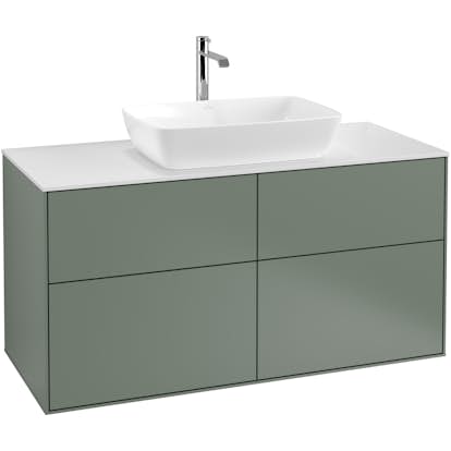 Tvättställsskåp Villeroy & Boch Finion med 4 Lådor och Bänkskiva för Fristående Tvättställ från Artis & Collaro