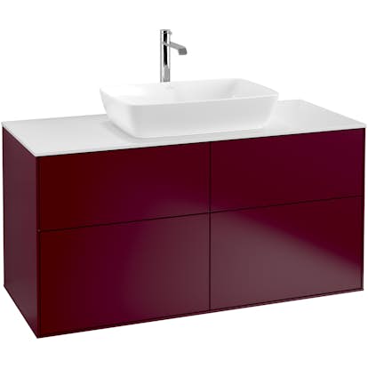 Tvättställsskåp Villeroy & Boch Finion med 4 Lådor och Bänkskiva för Fristående Tvättställ från Artis & Collaro