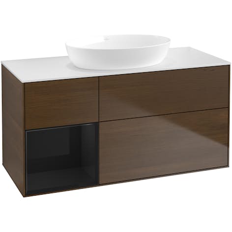 Tvättställsskåp Villeroy & Boch Finion med 3 Lådor Hylla och Bänkskiva för Fristående Tvättställ från Artis & Collaro