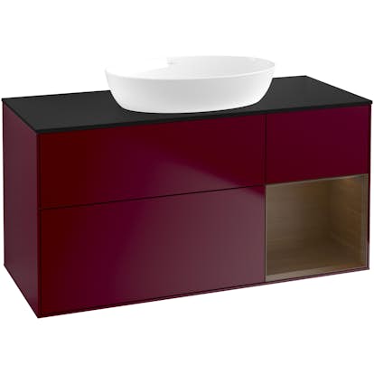 Tvättställsskåp Villeroy & Boch Finion med 3 Lådor Hylla och Bänkskiva för Fristående Tvättställ från Artis & Collaro