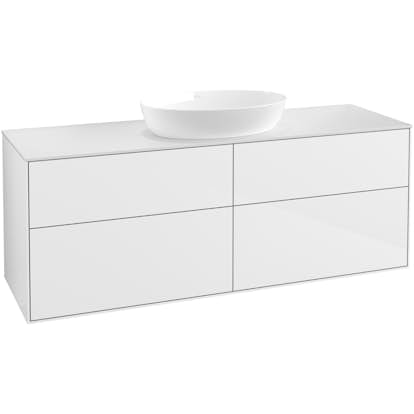 Tvättställsskåp Villeroy & Boch Finion med 4 Lådor och Bänkskiva för Fristående Tvättställ från Artis & Collaro
