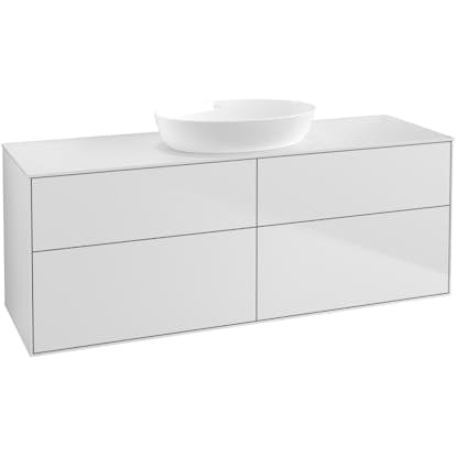 Tvättställsskåp Villeroy & Boch Finion med 4 Lådor och Bänkskiva för Fristående Tvättställ från Artis & Collaro