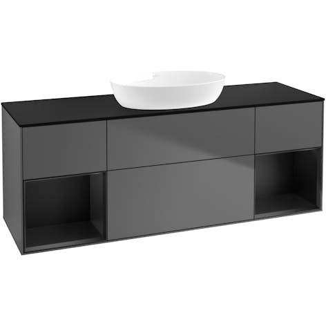 Tvättställsskåp Villeroy & Boch Finion med Två Hyllor och Bänkskiva för Fristående Tvättställ från Artis & Collaro