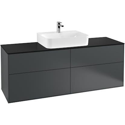 Tvättställsskåp Villeroy & Boch Finion med 4 Lådor och Bänkskiva för Centrerat Tvättställ