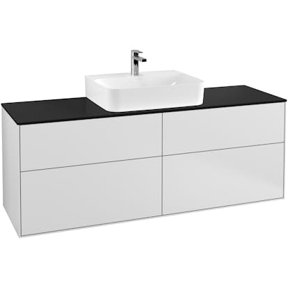Tvättställsskåp Villeroy & Boch Finion med 4 Lådor och Bänkskiva för Centrerat Tvättställ