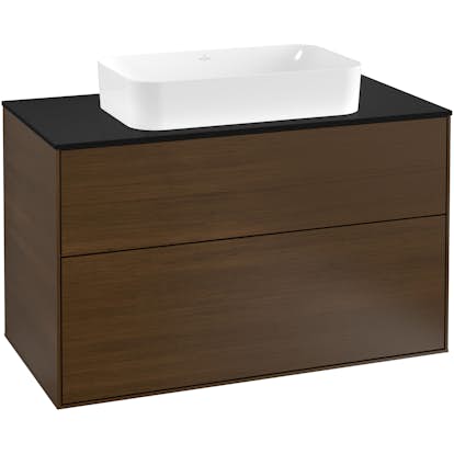 Tvättställsskåp Villeroy & Boch Finion med 2 Lådor och Bänkskiva för Fristående Tvättställ