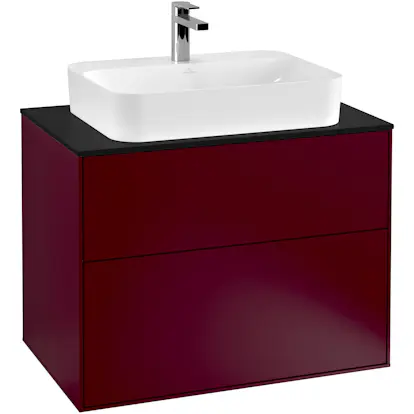 Tvättställsskåp Villeroy & Boch Finion med 2 Lådor och Bänkskiva för Ytmonterat Tvättställ