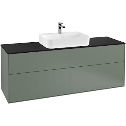Tvättställsskåp Villeroy & Boch Finion med 4 Lådor och Bänkskiva för Ytmonterat Tvättställ
