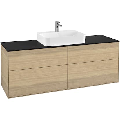 Tvättställsskåp Villeroy & Boch Finion med 4 Lådor och Bänkskiva för Ytmonterat Tvättställ