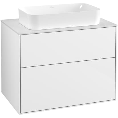 Tvättställsskåp Villeroy & Boch Finion med 2 Lådor och Bänkskiva för Fristående Tvättställ