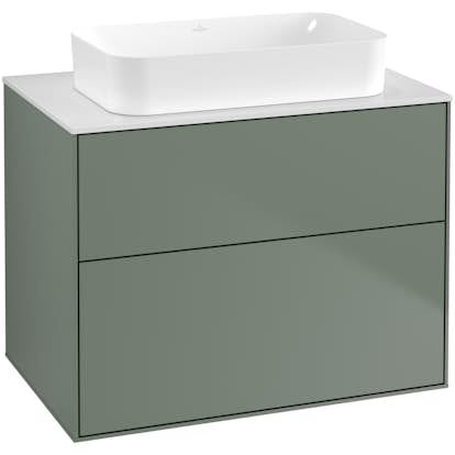 Tvättställsskåp Villeroy & Boch Finion med 2 Lådor och Bänkskiva för Fristående Tvättställ