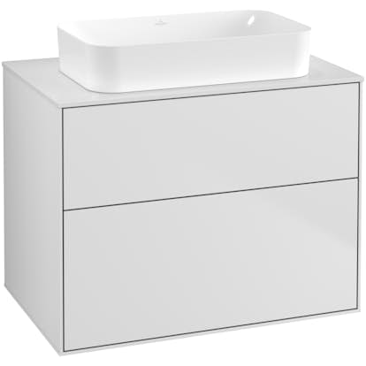 Tvättställsskåp Villeroy & Boch Finion med 2 Lådor och Bänkskiva för Fristående Tvättställ