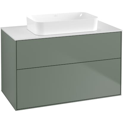 Tvättställsskåp Villeroy & Boch Finion med 2 Lådor och Bänkskiva för Fristående Tvättställ