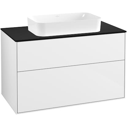 Tvättställsskåp Villeroy & Boch Finion med 2 Lådor och Bänkskiva för Fristående Tvättställ