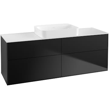 Tvättställsskåp Villeroy & Boch Finion med 4 Lådor och Bänkskiva för Fristående Tvättställ