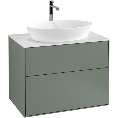 Tvättställsskåp Villeroy & Boch Finion med 2 Lådor och Bänkskiva för Fristående Tvättställ från Artis & Collaro