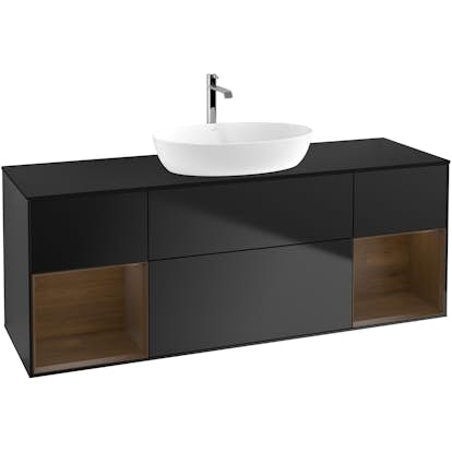 Tvättställsskåp Villeroy & Boch Finion med Två Hyllor och Bänkskiva för Fristående Tvättställ från Artis & Collaro