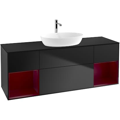 Tvättställsskåp Villeroy & Boch Finion med Två Hyllor och Bänkskiva för Fristående Tvättställ från Artis & Collaro