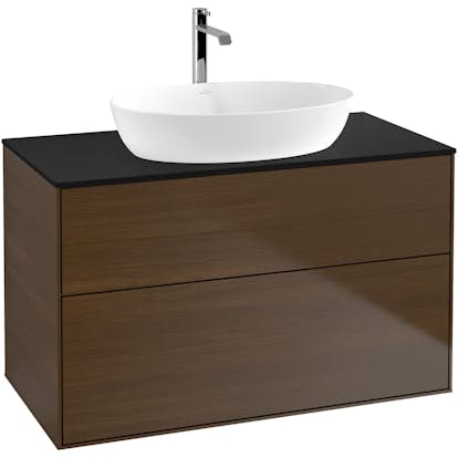 Tvättställsskåp Villeroy & Boch Finion med 2 Lådor och Bänkskiva för Fristående Tvättställ från Artis & Collaro