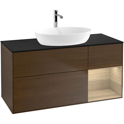 Tvättställsskåp Villeroy & Boch Finion med 3 Lådor Hylla och Bänkskiva för Fristående Tvättställ från Artis & Collaro