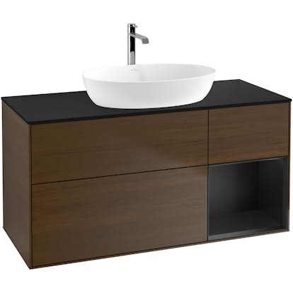 Tvättställsskåp Villeroy & Boch Finion med 3 Lådor Hylla och Bänkskiva för Fristående Tvättställ från Artis & Collaro