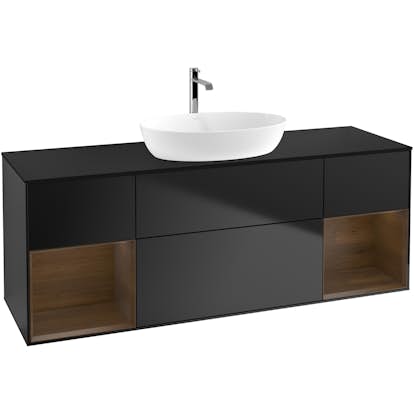 Tvättställsskåp Villeroy & Boch Finion med Två Hyllor och Bänkskiva för Fristående Tvättställ från Artis & Collaro