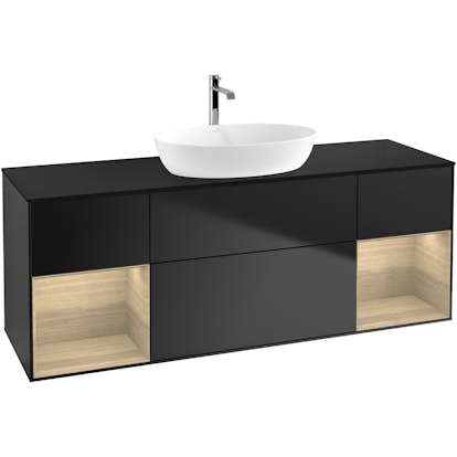 Tvättställsskåp Villeroy & Boch Finion med Två Hyllor och Bänkskiva för Fristående Tvättställ från Artis & Collaro