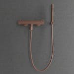 Badekarbatteri Scandtap Steel Pleasure 4 med Hånddusj